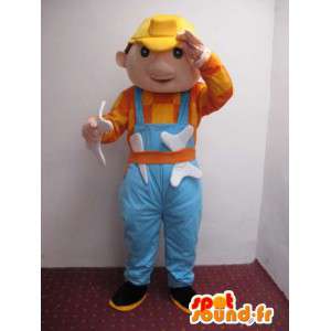 Bob the Builder Mascot - Bygger tegneseriefigur - Spotsound