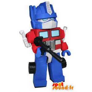 Μασκότ μετασχηματιστές. Transformers ρομπότ κοστούμι - MASFR004503 - μασκότ Ρομπότ