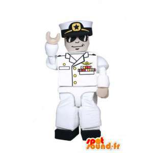 Mascotte de Playmobil pilote d'avion. Costume de Playmobil - MASFR004549 - Mascottes Personnages célèbres