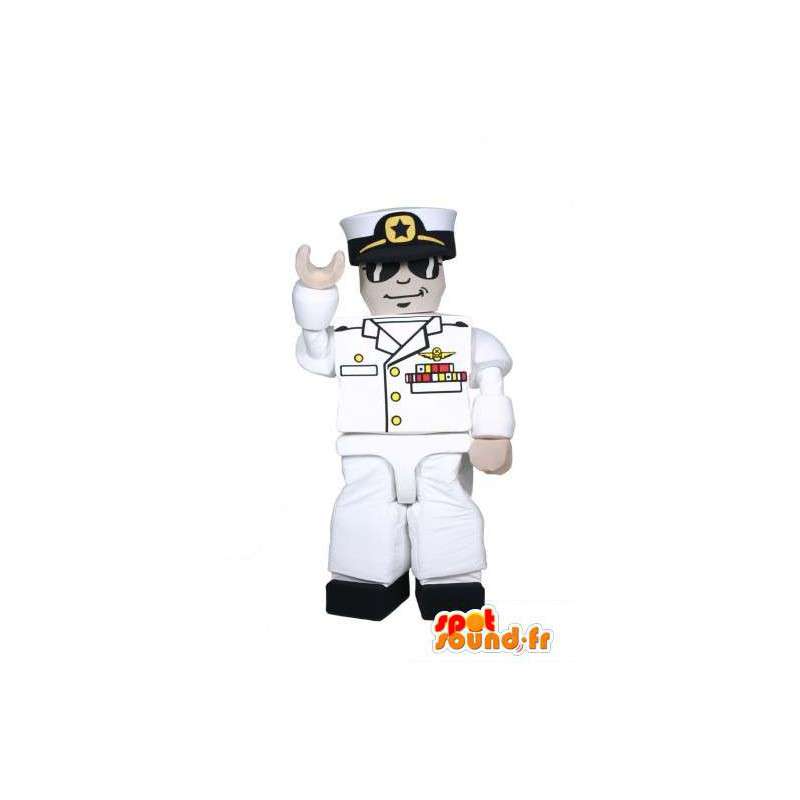 Mascot Playmobil-Pilot. Kostüm Playmobil - MASFR004549 - Maskottchen berühmte Persönlichkeiten