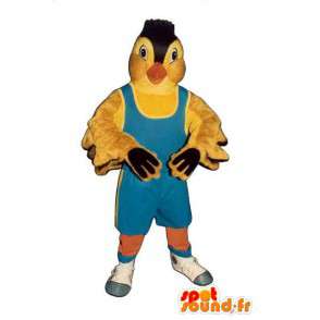 Maskot gul fugl. Costume kanari - Fuglemaskot - MASFR004556 - SpotSound.fr