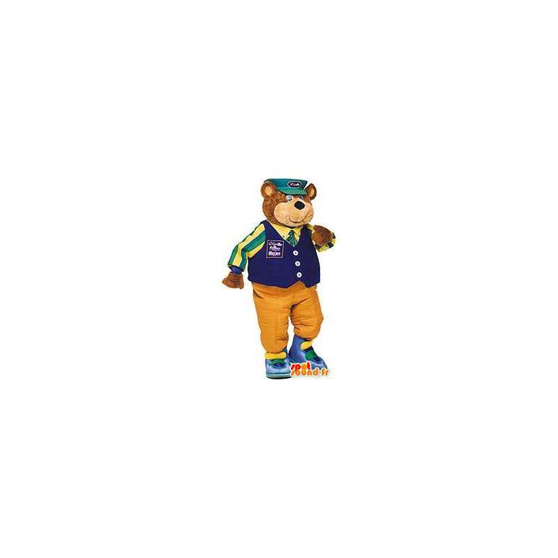 Mascot bear dressed factor. Costume factor - MASFR004563 - Bear mascot