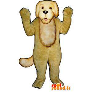 Brown dog mascot. Dog costume - MASFR004598 - Dog mascots
