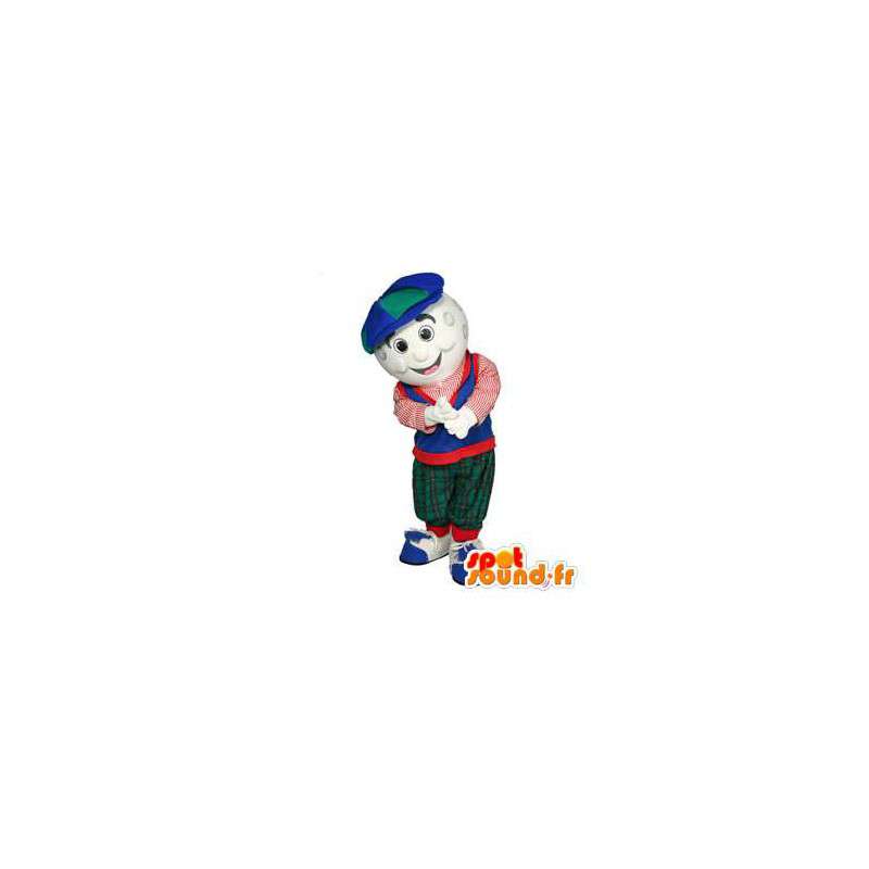 Mascot golfista. Golfer Costume - Personalizzabile - MASFR004599 - Umani mascotte
