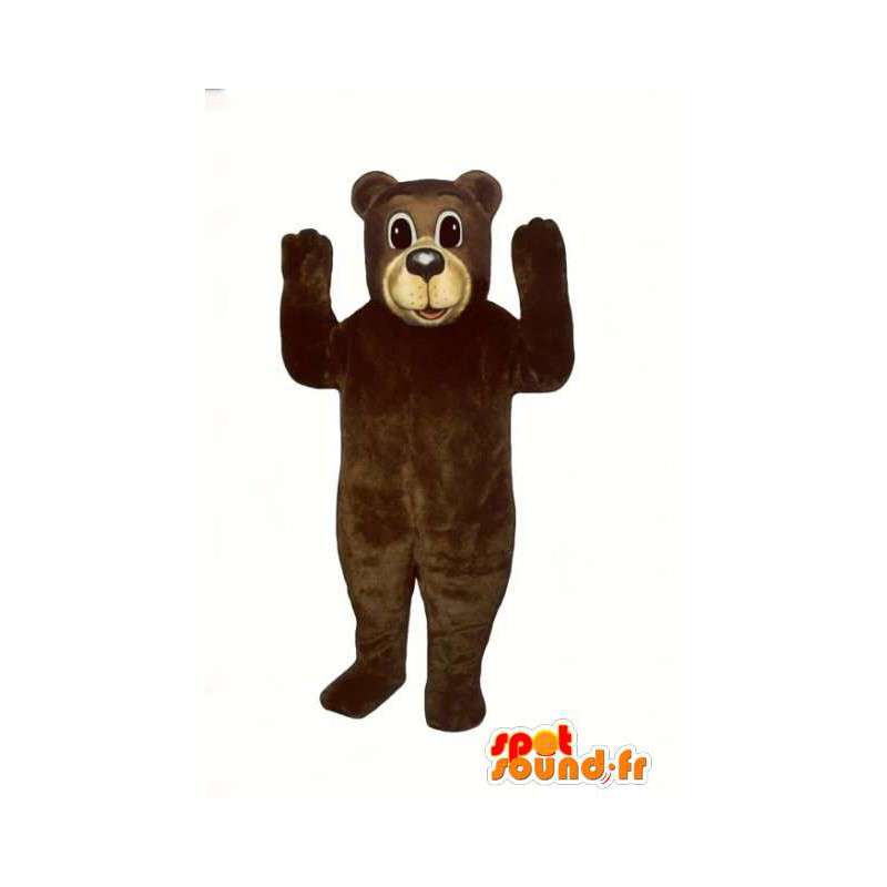 Gigante orso mascotte peluche. Costume orso - MASFR004640 - Mascotte orso