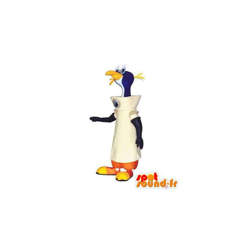 Mascotte de pingouin astronaute. Costume de pingouin cosmonaute - MASFR004761 - Mascottes Pingouin