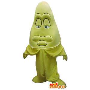 Yellow fish giant mascot. Fish costume - MASFR004786 - Mascots fish