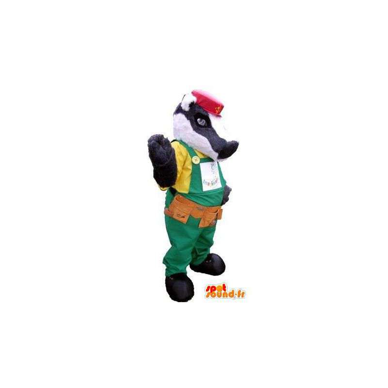 Työntekijöiden pesukarhun maskotti - Muokattavat - MASFR004806 - Mascottes de ratons Työntekijöiden pesukarhun maskotti - Muokattavat - MASFR004806 - Mascottes de ratons