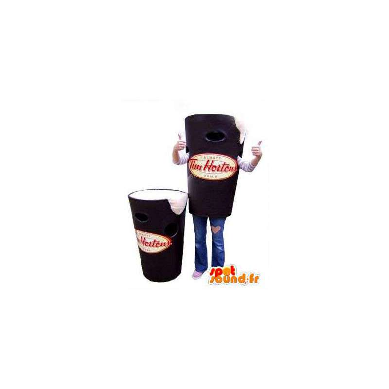 Mascots of the famous Tim Horton's coffee. Pack of 2 - MASFR004811 - Mascots famous characters