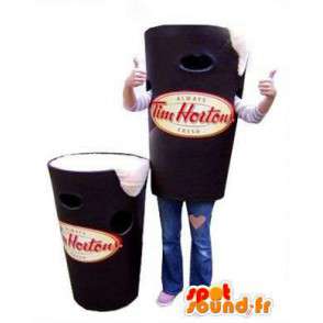 Mascots of the famous Tim Horton's coffee. Pack of 2 - MASFR004811 - Mascots famous characters