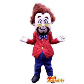 Mascot man met een bril. wetenschappelijke Costume - MASFR004847 - man Mascottes