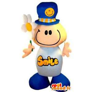 Mascot boy, grinning - Customizable all sizes - MASFR004866 - Mascots boys and girls