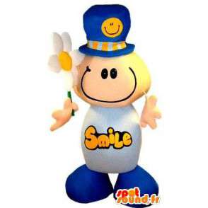 Mascot muchacho, sonriente - Usar todos los tamaños - MASFR004866 - Chicas y chicos de mascotas