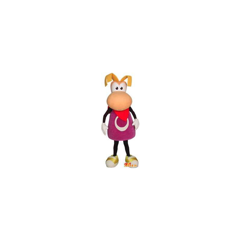 Mascot Rayman famoso personagem de videogame - MASFR004453 - Celebridades Mascotes