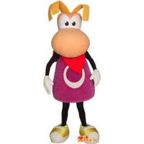 Mascot Rayman famoso personagem de videogame - MASFR004453 - Celebridades Mascotes