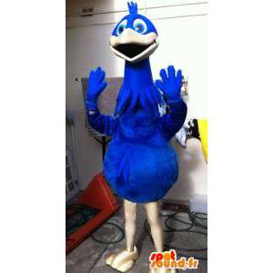 Maskot obří modrý pták. Bird Costume - Maskot ptáci - MASFR004907 - SpotSound.fr