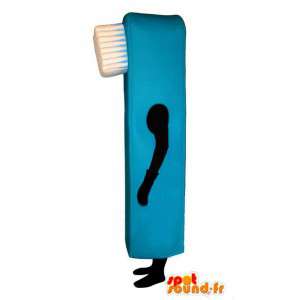 Kostuum wat neerkomt op een tandenborstel - borstel pak - MASFR004944 - mascottes objecten