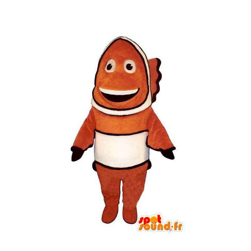 Costume Clown Fish - Clown ryb kostium - MASFR004949 - Ryby Maskotki