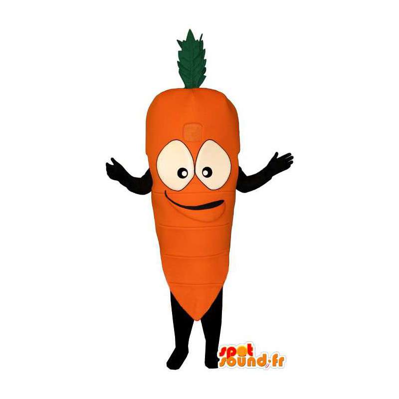 Déguisement représentant une carotte -costume de carotte - MASFR004955 - Mascotte de légumes