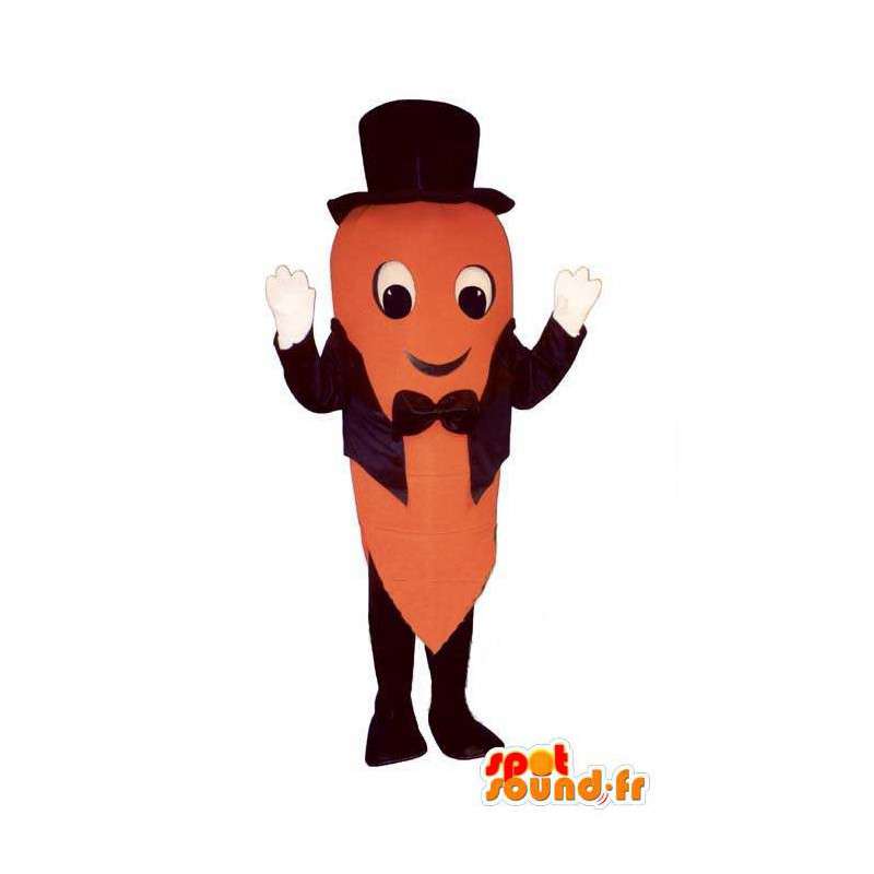 Fantasia representando uma cenoura - traje de cenoura - MASFR004958 - Mascot vegetal