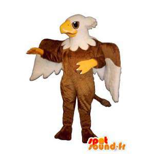Traje Esfinge com corpo e asas de uma águia - MASFR004963 - aves mascote