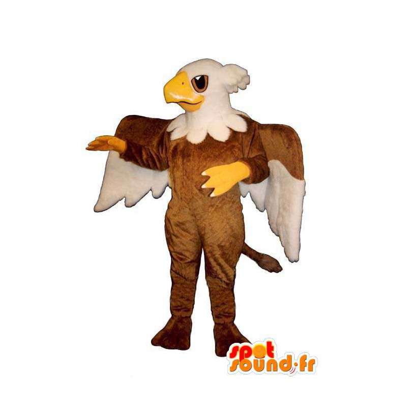 Costume de sphinx avec le corps et les ailes d’un aigle - MASFR004963 - Mascotte d'oiseaux