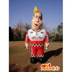 Oppblåsbare Mascot '' express bilvask '' - passelig Costume - MASFR004966 - Mascottes VIP