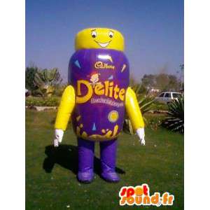 Giant inflatable bottle mascot - MASFR004980 - Mascots VIP