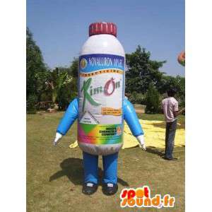 Maskotflaske insekticid i oppustelig ballon - Spotsound maskot