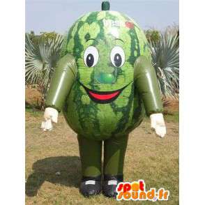 Cucumber in inflatable mascot - MASFR004987 - Mascots VIP