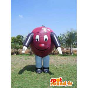 Giant tomato in inflatable mascot - MASFR004988 - Mascots VIP