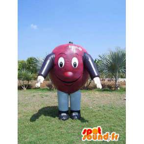 Giant tomato in inflatable mascot - MASFR004988 - Mascots VIP