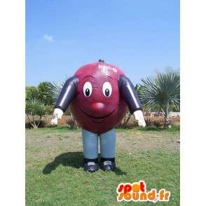 Gigante de la mascota del globo inflable del tomate - MASFR004988 - Mascotas VIP