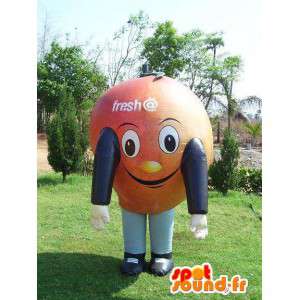 Tomato in inflatable balloon - customizable Costume mascot - MASFR004990 - Mascots VIP