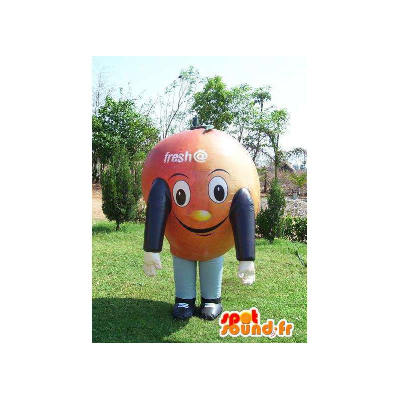 Mascota Tomate globo inflable - Personalizable vestuario - MASFR004990 - Mascotas VIP