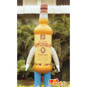 Fles mascotte opblaasbare ballon  - MASFR004991 - Mascottes VIP