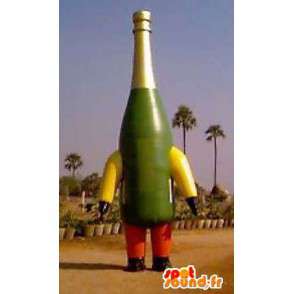 Giganten maskot flaske oppblåsbar ballong  - MASFR004992 - Mascottes VIP