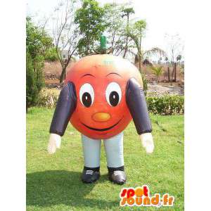 Tomato in inflatable balloon - customizable Costume mascot - MASFR004994 - Mascots VIP
