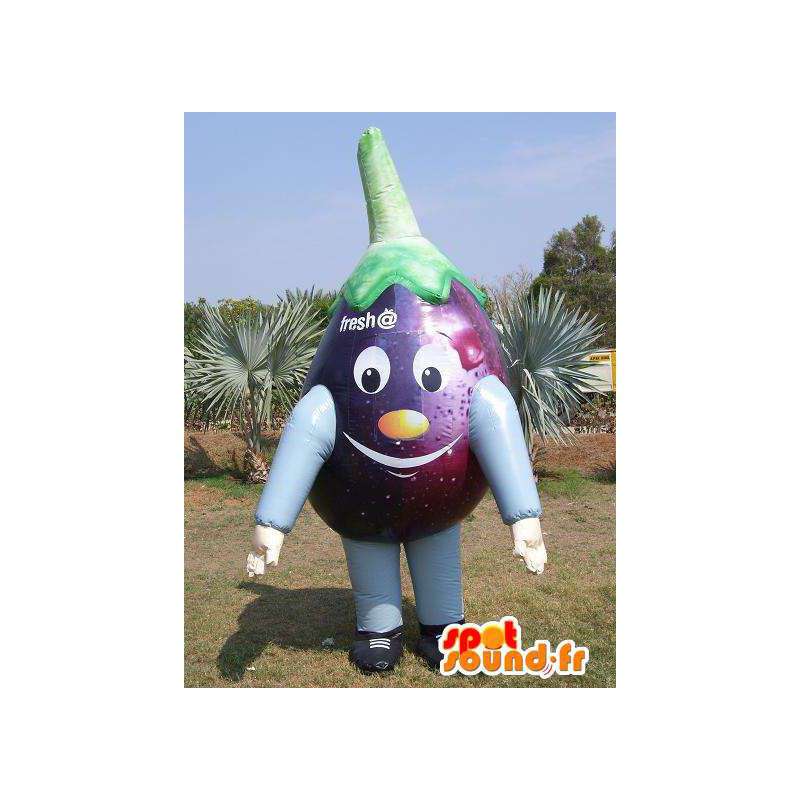 Mascotte de betterave en ballon gonflable  - MASFR004998 - Mascottes VIP