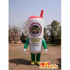 Koffieglas pipet Mascot opblaasbare ballon - MASFR005001 - Mascottes VIP