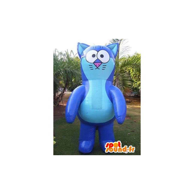 Cat in giant inflatable mascot - MASFR005003 - Cat mascots Cat in giant inflatable mascot - MASFR005003 - Cat mascots