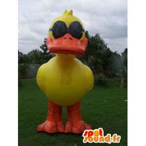 Duck in inflatable balloon - customizable Costume mascot - MASFR005004 - Ducks mascot