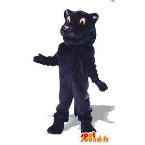 Leão mascote da meia-noite de pelúcia azul - traje leão - MASFR005009 - Mascotes leão