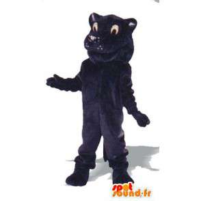 Löwe-Maskottchen Plüsch Nachtblau - Kostüm Löwe - MASFR005009 - Löwen-Maskottchen