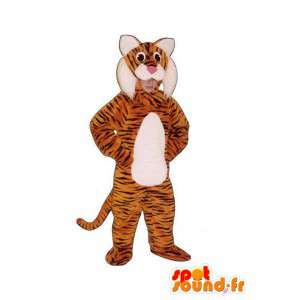 Plysch tigermaskot - Tigeroutfit - Spotsound maskot