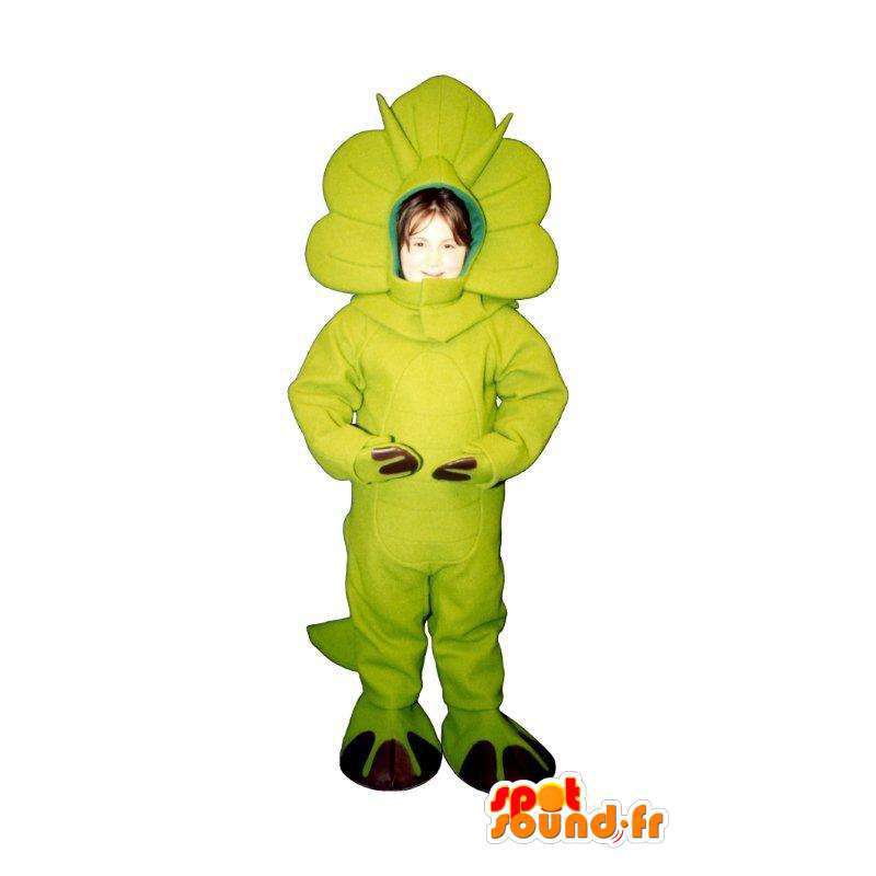 Grön växtmaskot - Grön växtdräkt - Spotsound maskot