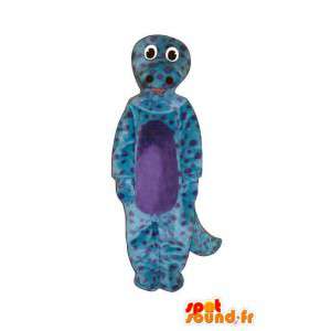 Mascotte de personnage animal de couleur violette et noire - MASFR005020 - Mascottes animaux disparus