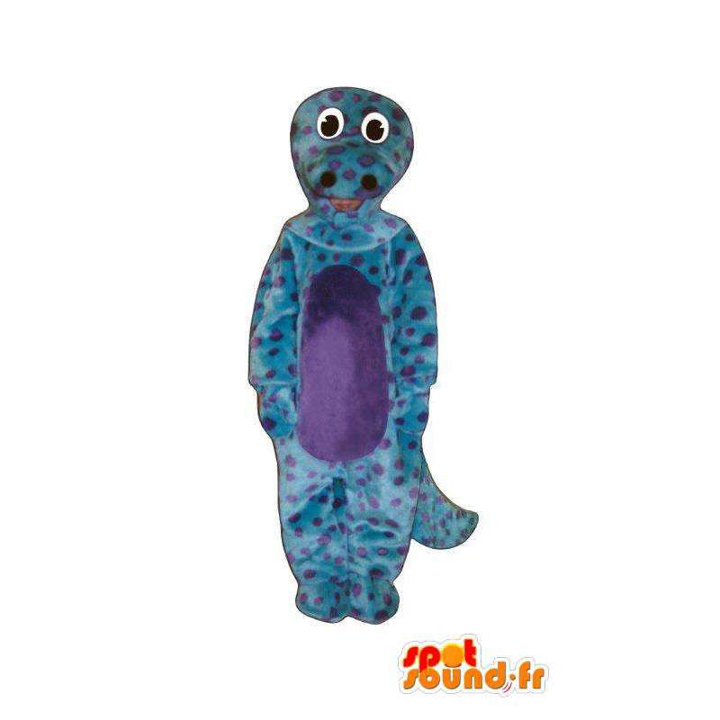 Animais mascote roxo e preto - MASFR005020 - animais extintos mascotes