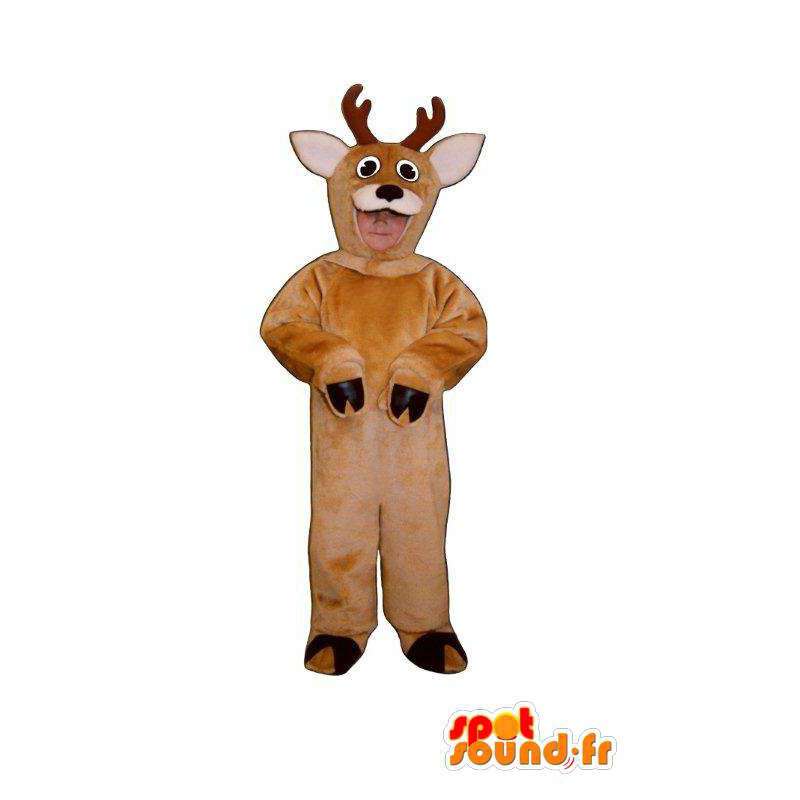 Brown cabra mascota de felpa - cabra Disguise - MASFR005034 - Cabras y cabras mascotas