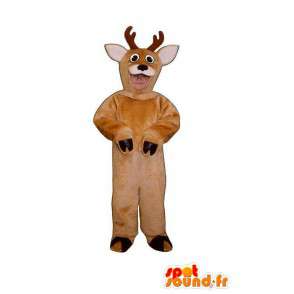 Mascotte de chèvre marron en peluche - Déguisement chèvre - MASFR005034 - Mascottes Boucs et Chèvres